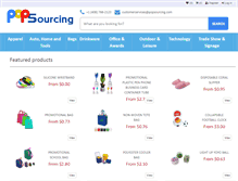 Tablet Screenshot of popsourcing.com